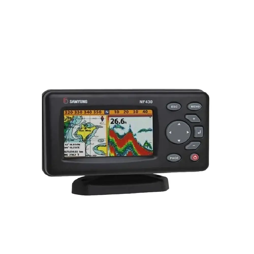 Samyung-Korea Navigation NF-430 Wide 4,3 Color GPS _ Combo _ Fishfinder Samyung-Korea Navigation NF-430 Wide 4,3 Color GPS _ Combo _ Fishfinder